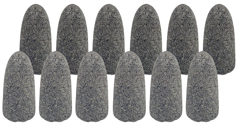 WEILER 68305 TIGER AO TYPE 16 Round Tip Portable Grinding Cone, A24-R, 1 1/2" X 3" X 3/8-24, (Pack of 12) - Image 3