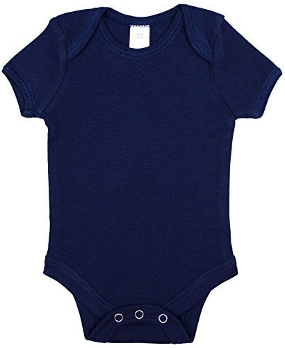 Earth Elements Baby Short Sleeve Bodysuit 12-18 Months Navy Blue - Image 2