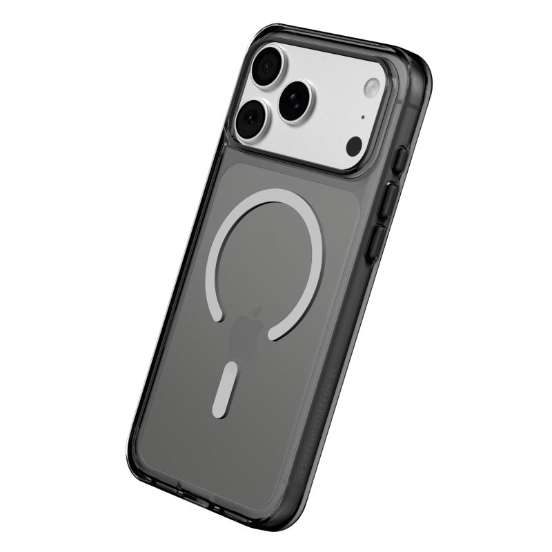 RhinoShield Clear Case Compatible with MagSafe for iPhone 17 Pro Max Transparent Protective Phone Case Superior Magnetic Force Exceeds Military Drop Standards Scratch Resistant Ash Black - Image 2