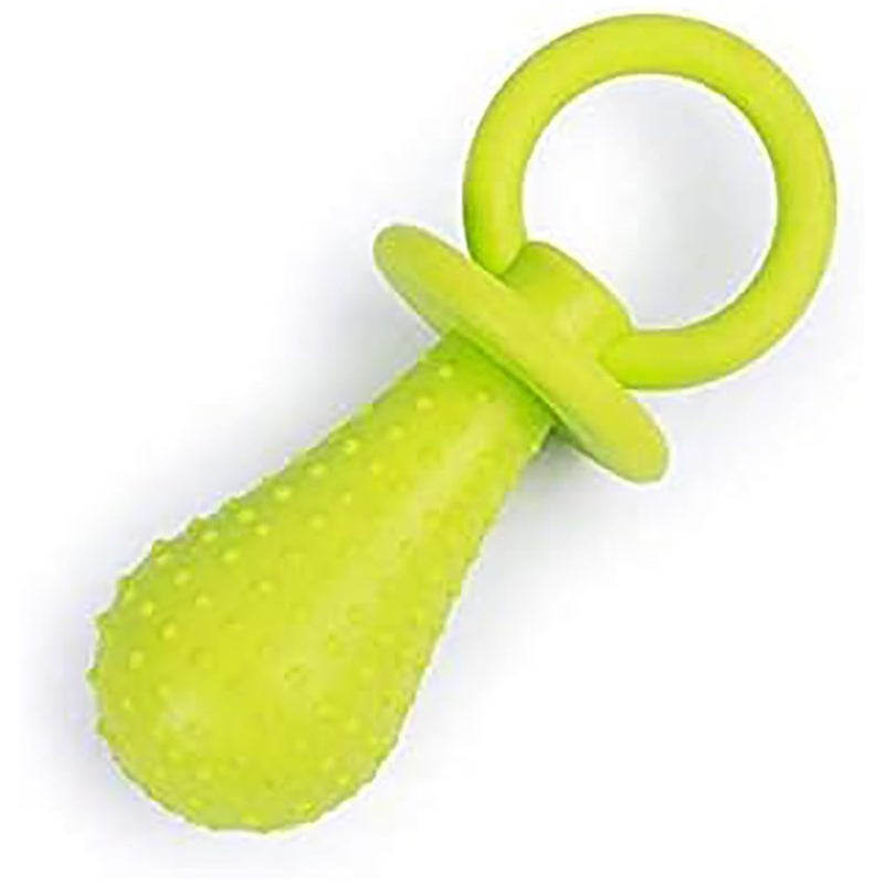 Bukela Chew Toy, Natural Rubber Leaked Dumbbells, Tough Chew for Dogs Toy Bone, Dog Bones for Aggressive Chewers Super Dog Toys (Chartreuse) - Image 1