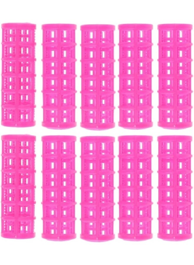 Generic Easy Install Plastic Hair Rollers for Girls and Women, Heatless Curling Hair Rollers, Plastic 2-Pin Hair Rollers for Twisting and Styling Hair (4 Pieces in 4 Different Sizes) to Fit All Hair Types, Multi-Color  - Image 3