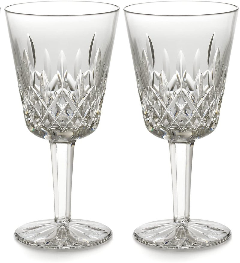 Waterford Waterford Lismore Goblet Pair 