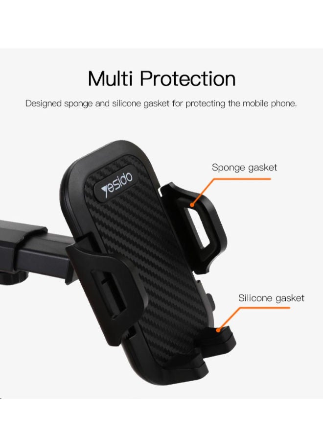Yesido C139 Free Stretch Automatic Clip Suction Car Holder - Image 3