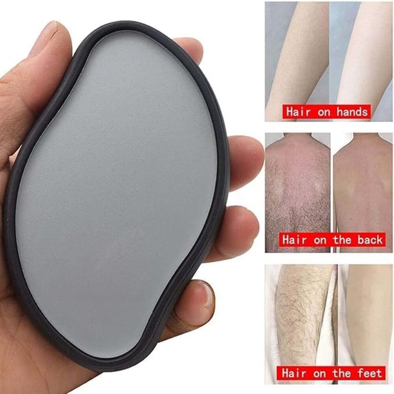 DUDSCOG Painless Crystal Hair Eraser for Women – Magic Bleame Hair Remover for Arms, Legs, Body, Exfoliation Tool for Soft, Smooth, Silky Skin - Image 3