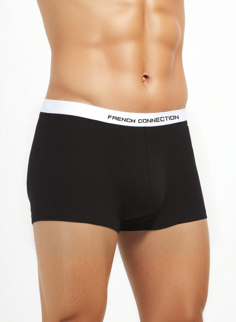 French Connection 3 Pack Black Solid Briefs - Image 5