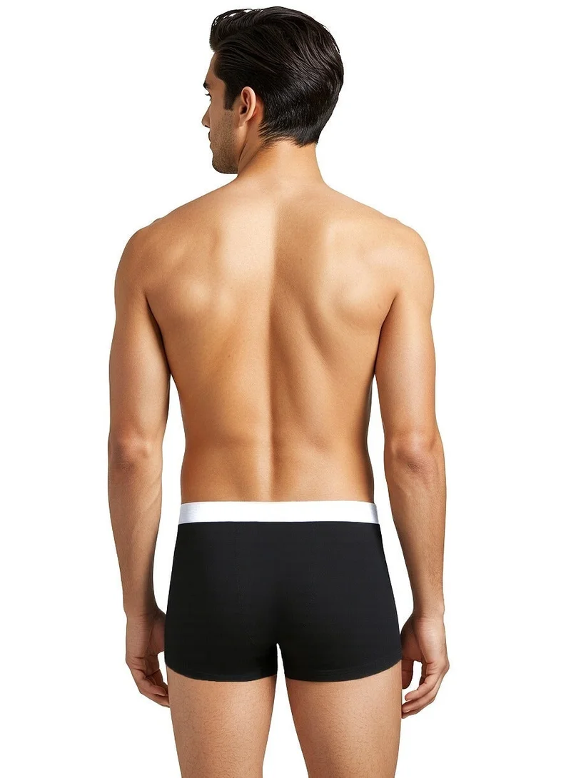 French Connection 3 Pack Black Solid Briefs