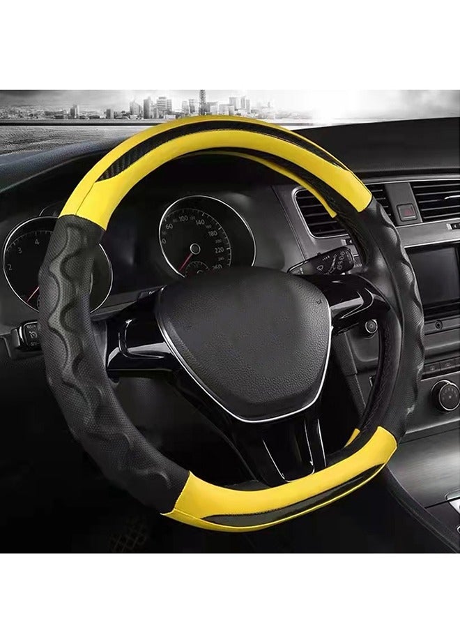 Leather Car Steering Wheel Cover /CW10 - Image 2