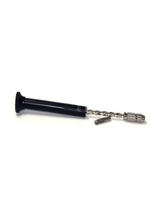 UPTODATETOOLS 185mm PCB Push Spiral Hand Drill with 1 Collets Precision Drill Tool Pin Vise and Semi-automatic Spiral Hand Drill Rotary Tool - Image 4
