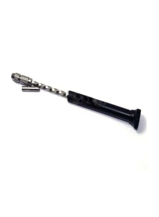 UPTODATETOOLS 185mm PCB Push Spiral Hand Drill with 1 Collets Precision Drill Tool Pin Vise and Semi-automatic Spiral Hand Drill Rotary Tool - Image 2
