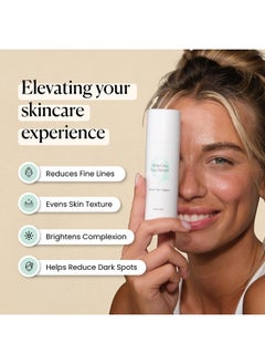 Qure Qure All In One Hyaluronic Acid Serum for Face, Facial Serum With Niacinamides, Retinol, Lactic & Mandelic Acid, Bakuchiol, Peptides & Vitamin C Formulated For | Fine Lines | Wrinkles | Dark Spots  - Image 4