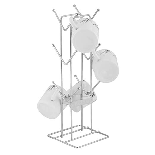 12FOR COLLECTION Stainless Steel Kitchen Rack Set4 Silver Wall Mount Easy Mount 4 Shelves Hanging Shelf Kitchen Storage Hanging Cooking Utensils Organizing Kitchenware - Image 5