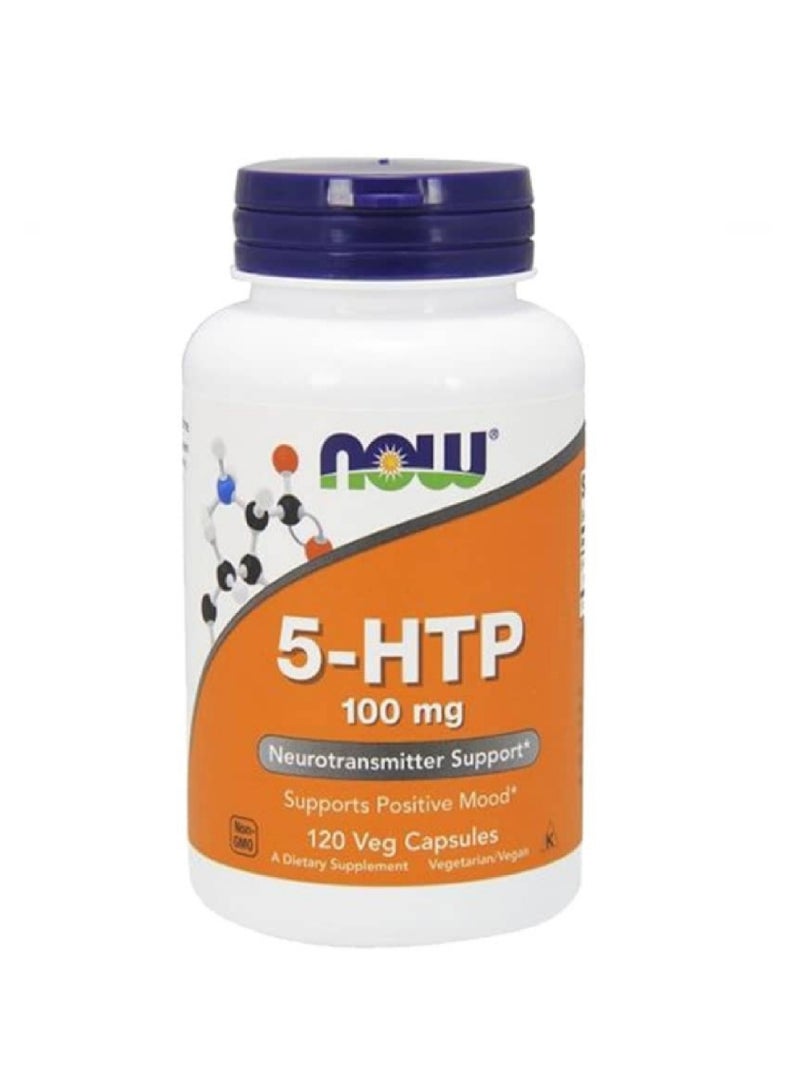 Now 5-HTP 100mg 120 Capsules
