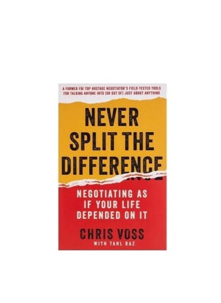 Never Split the Difference - By Chris Voss - pzsku/Z5CD957365271328EE074Z/45/1749936370/5c7c57bf-8a86-4d13-83de-7749ee6b9e07