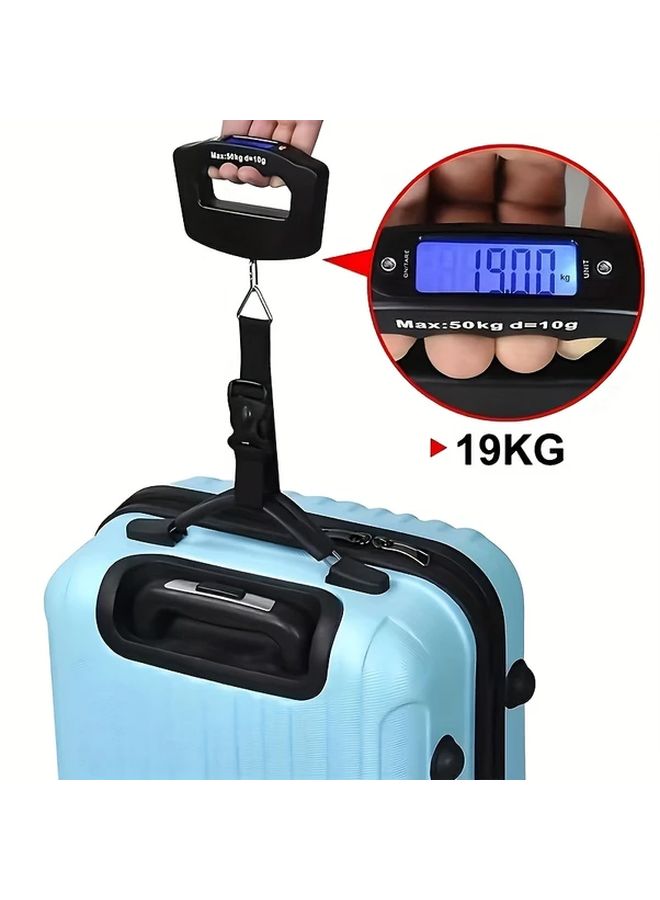 Portable Hook Handheld Postal Scale Backlit LCD Multiple Unit Conversions - Image 4