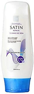LMar Satin Hair Repair Treatment Silkworm Control Frizz UV Filter Tratamiento Para El Cabello Gusano de Seda Brillo y Humectacion Filtro UV 96ounces290milliliter