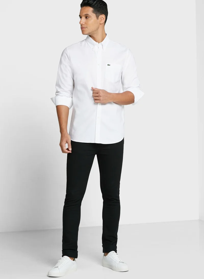 LACOSTE Essential Regular Fit Shirt