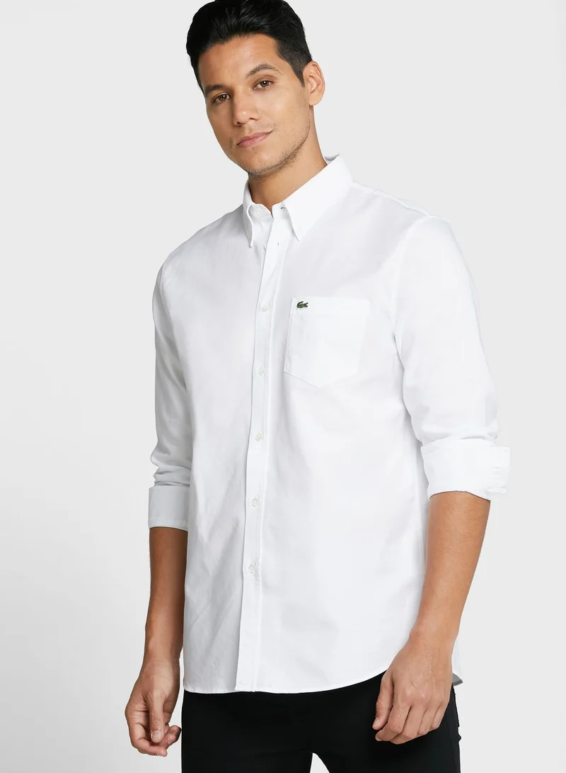 LACOSTE Essential Regular Fit Shirt
