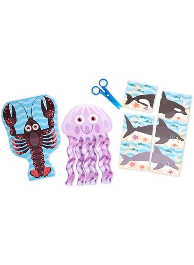 Melissa & Doug Scissor Skills Sea Life Activity Pad  - Image 4