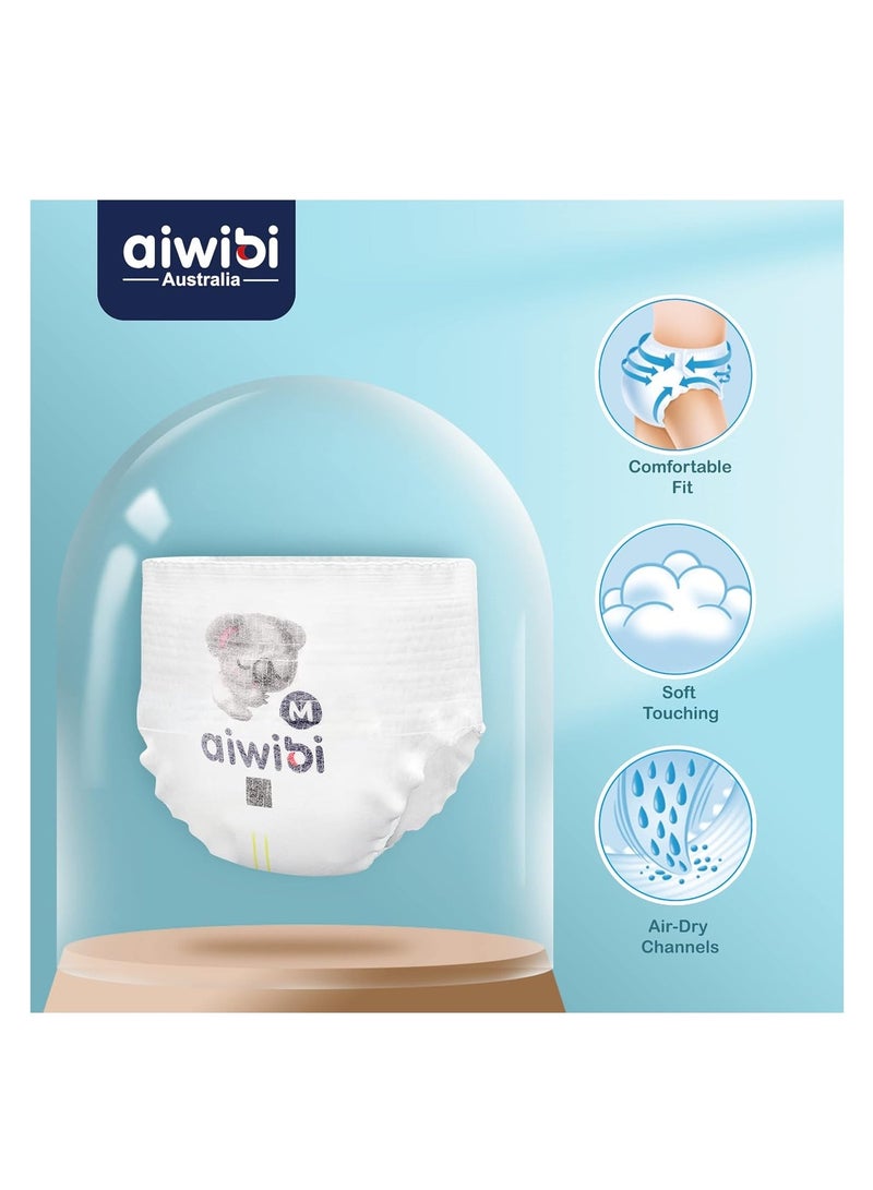 aiwibi Ultra-Thin Premium Baby Pants Diaper- Size (5) XL 40 Pcs (12-17kg) Super Soft, Anti-irritation Baby Nappy, Super Absorption, 360 Stretchy Waistband - Image 4