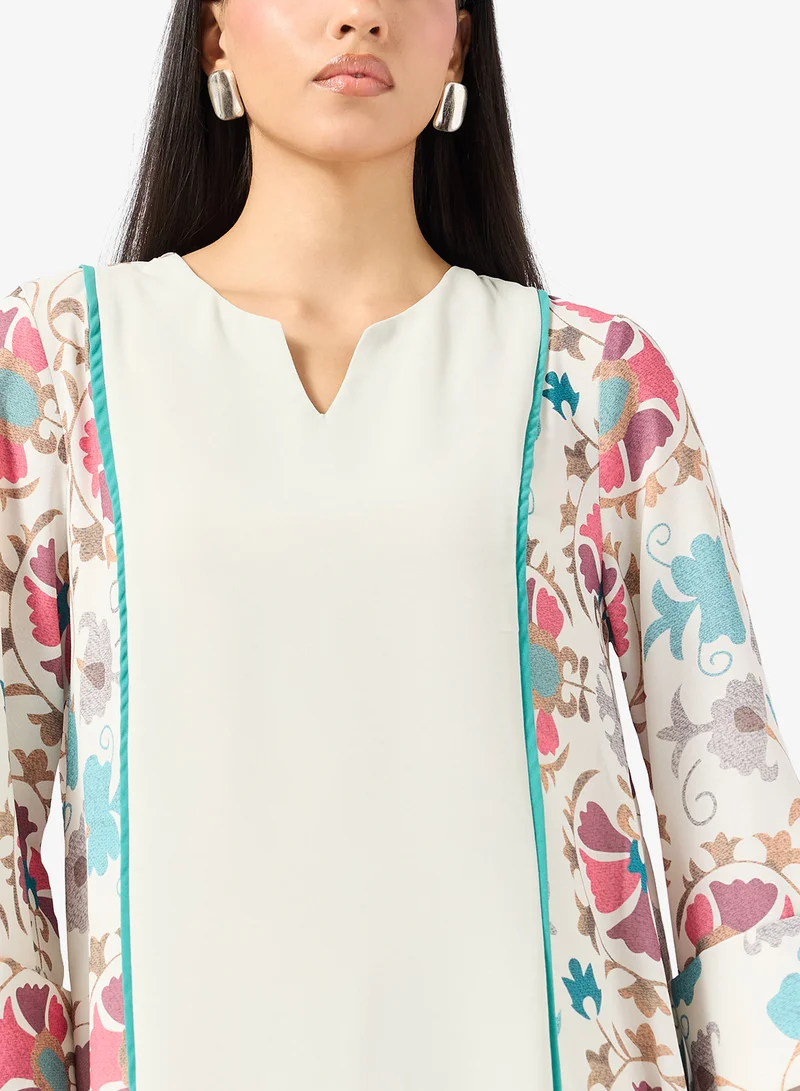 Khizana  Printed Jalabiya for Women | Best Price UAE