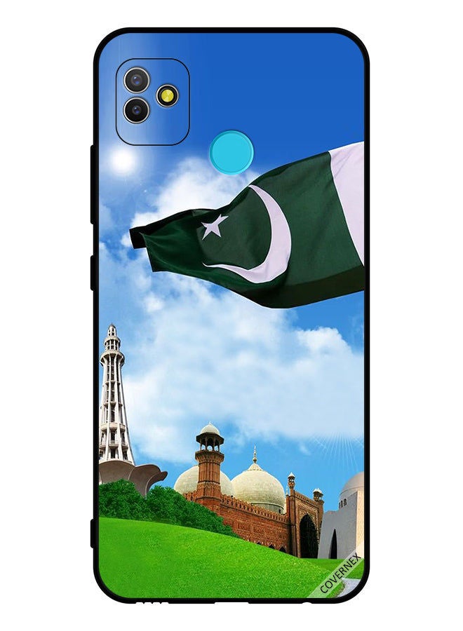 Covernex Protective Case Cover For Tecno Pop 5 Pakistan Flag - Image 1