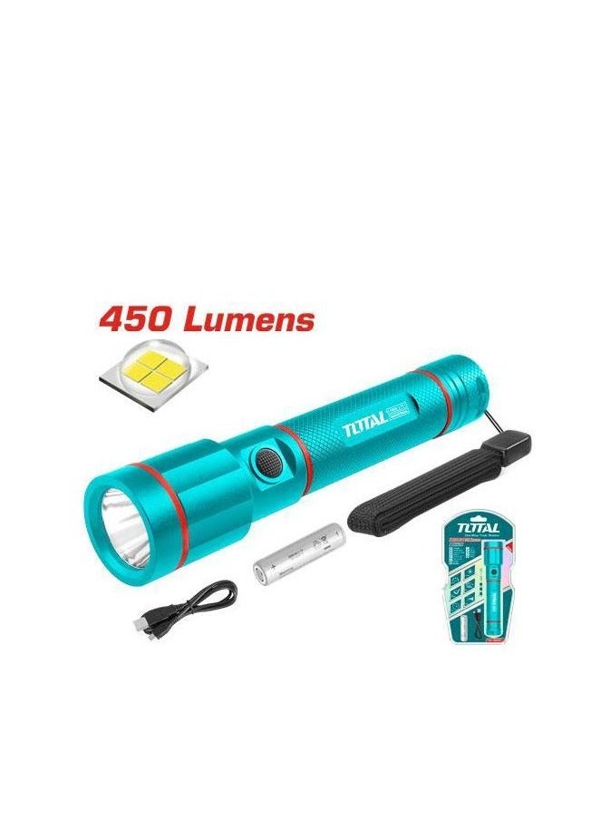 توتال كشاف LED للجيب 450 لومن 4.5 وات TOTAL موديل TCFL1865051