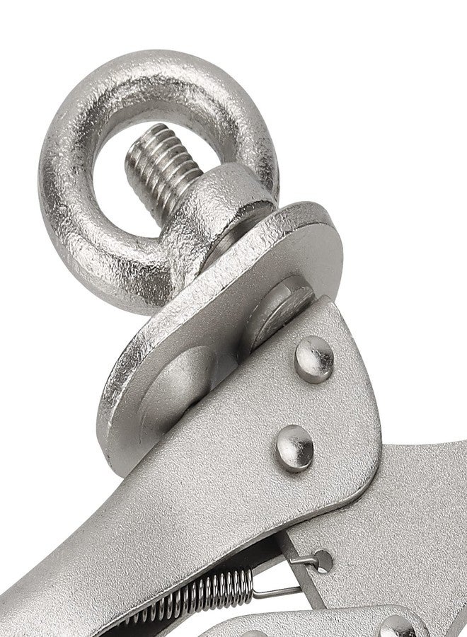 MUKLEI 2 PCS 9 Inch Drill Press Locking Clamp, Heavy Duty Drill Press Vise Grip Clamps for Fixed Workpiece, Drilling, Metalworking - Image 5
