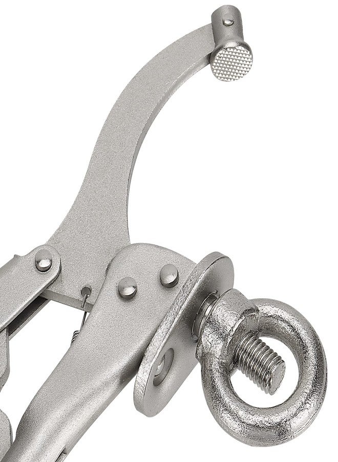 MUKLEI 2 PCS 9 Inch Drill Press Locking Clamp, Heavy Duty Drill Press Vise Grip Clamps for Fixed Workpiece, Drilling, Metalworking - Image 3
