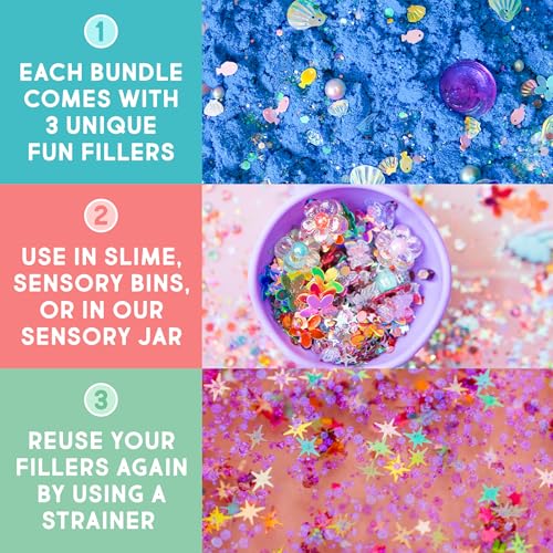 Glo Pals Fun Fillers 3 Pack Sensory Play Accessories Sensory and Mini Toys for Kids Bulk Party and Little Toys for Sensory Bins Gift Bag Stuffers and Party Favors Epic Adventure - Image 5