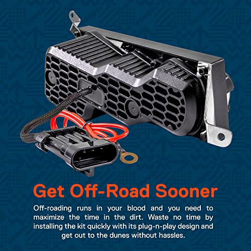 ONLINE LED STORE TRUE MODS RZR LED Headlights for Polaris RZR General XP Turbo 1000 900 2019-2023 [Rugged-Fury Design] [DOT-Rated] [Running Lights] [Metal-to-Metal] [Plug-N-Play] - Image 5