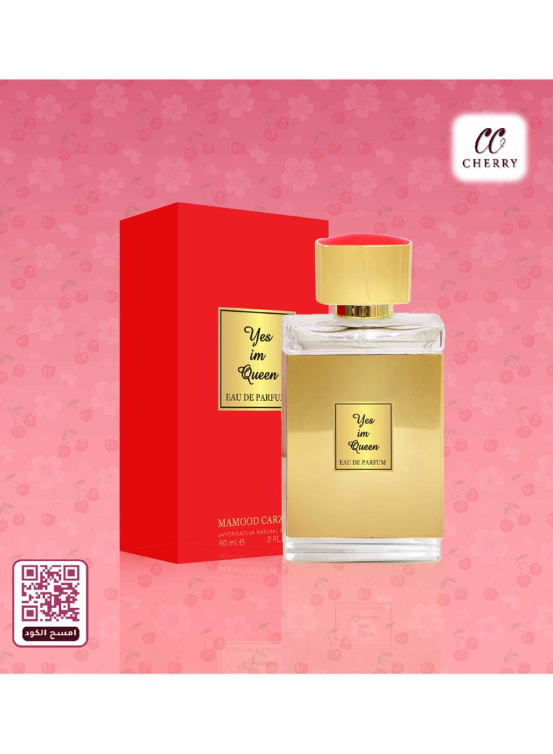 مامود كرزاي نعم انا الملكه احمر برفيوم 60مل - Image 1