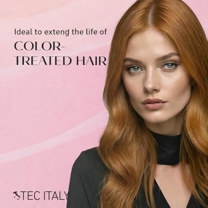 Tec Italy Post Color Shampoo for Color-Treated Hair, Helps Protect Color & Maintain Shine, Hydrating Formula with Slightly Acidic pH, 10.14 fl oz (300 ml) - Image 3