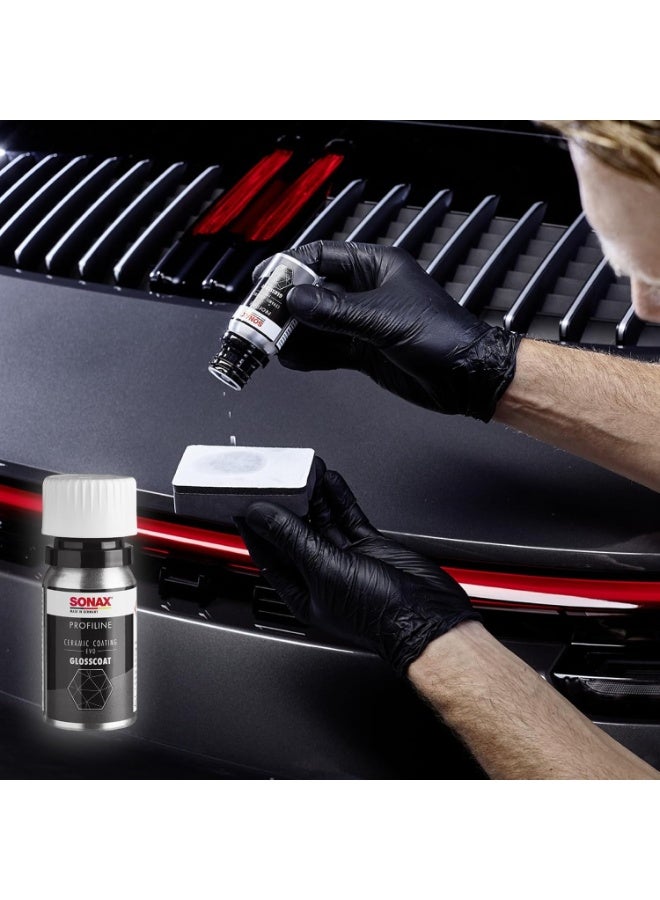 SONAX Profiline Ceramic Coating CC Evo – Professional Kit for Long-Term Paint Protection – Advanced Si-Carbon Technology for High-Gloss Finish - Image 5