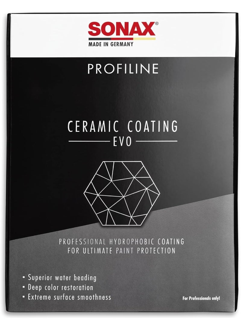 SONAX Profiline Ceramic Coating CC Evo – Professional Kit for Long-Term Paint Protection – Advanced Si-Carbon Technology for High-Gloss Finish - Image 1