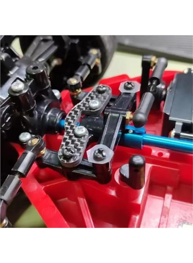 مجموعة ترقية عجلة القيادة من ألياف الكربون لسيارة RC تاميا TT02 1 10 - Image 3