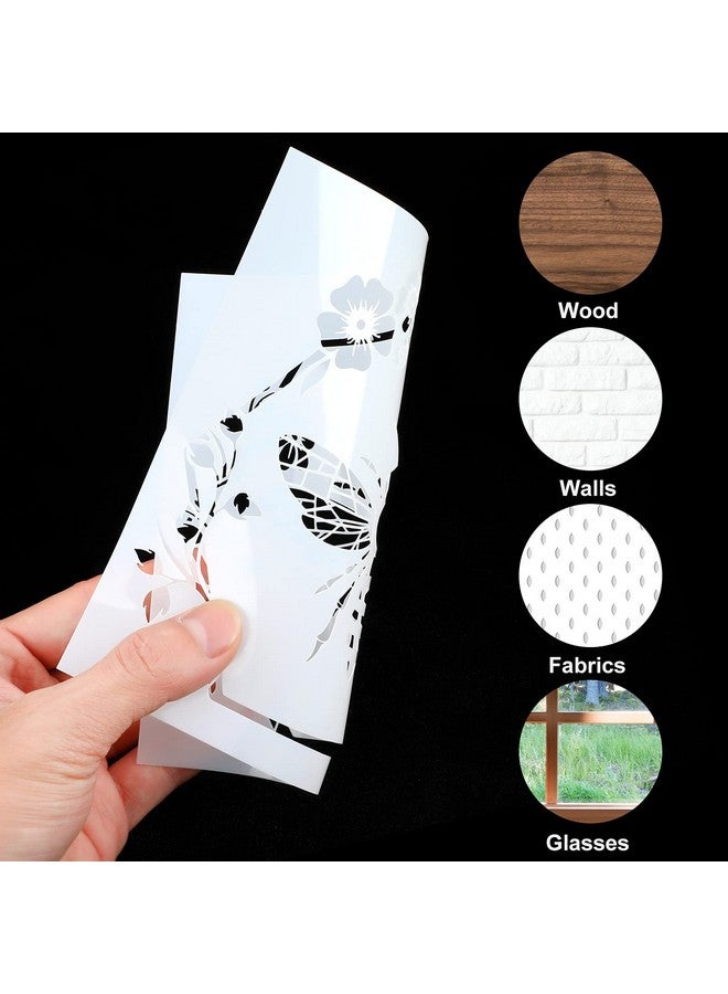 Tenare 12 Pieces Bee Stencil Template Honeycomb Honey Stencils Reusable Diy Bee Sweet Template Welcome To Our Stencils For Painting On Wall Home Wood 6 X 6 Inch - Image 3
