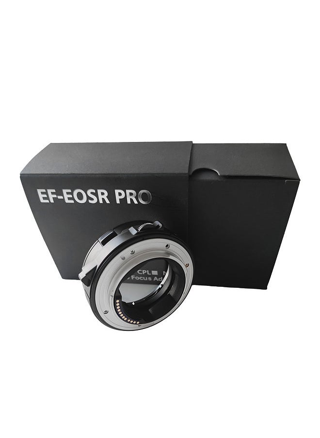 Generic - EF-EOSR PRO Lens Adapter Auto Focus Camera Mount Ring with ND Filter Electronic Aperture Control Compatible with Canon EF/EF-S Lens to Canon EOS RP/R5/R6/R3/C70/R5C/R7/R10/R8/R50 - Image 1