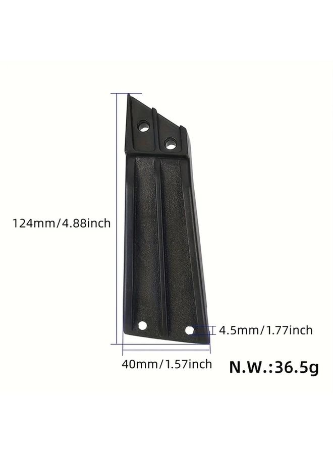 Black Rear Fender Bracket Support Mudguard Replacement For Scooter - Image 4
