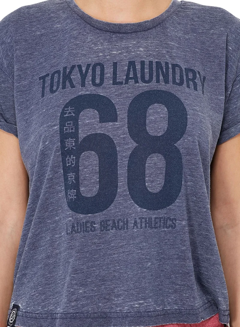 TOKYO LAUNDRY Bree Burn Out T-Shirt