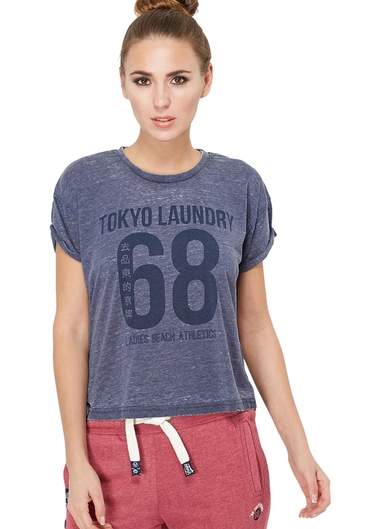 TOKYO LAUNDRY Bree Burn Out T-Shirt