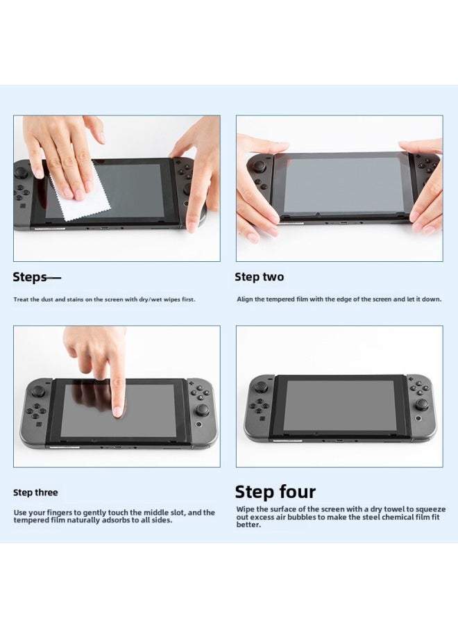 Generic For Nintendo Switch2 Tempered Film Switch Frosted Anti-Violet HD Film For Switch Game-Color:Switch2 [frosted Hd 1 Piece]-kraft Paper Box  - Image 4