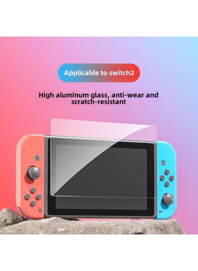 Generic For Nintendo Switch2 Tempered Film Switch Frosted Anti-Violet HD Film For Switch Game-Color:Switch2 [frosted Hd 1 Piece]-kraft Paper Box  - Image 1