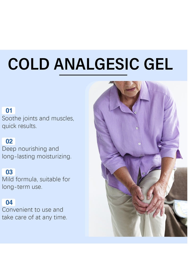 SOUTH MOON Cold Analgesic Gel Cooling Knee elbow joint massage treatment Body moisturizing cream  - Image 3