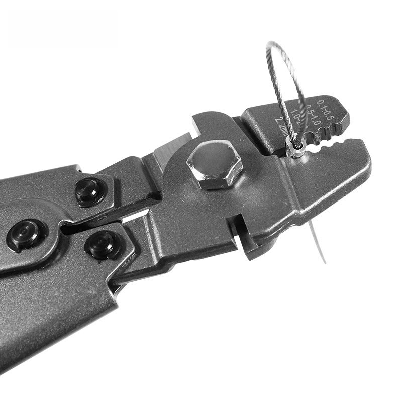 8-Shaped Aluminum Sleeve Pliers, Wire Rope, Aluminum Bundle, Aluminum Chuck, Aluminum Buckle, Wire Cutting Crimping Pliers, Anchor Hook, Sea Fishing Line Pliers(8 aluminum sleeve M1.5) - Image 4