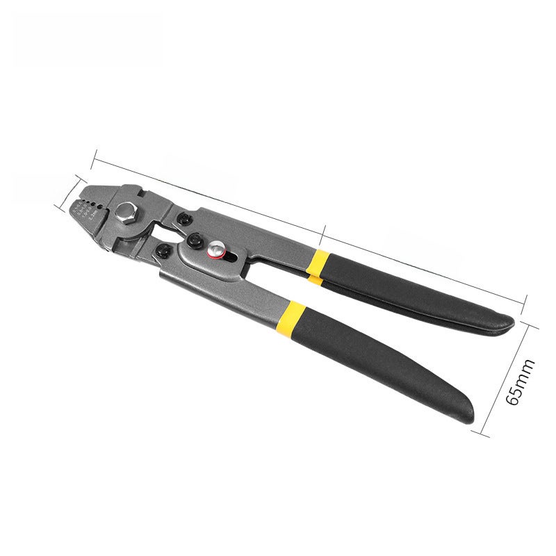 8-Shaped Aluminum Sleeve Pliers, Wire Rope, Aluminum Bundle, Aluminum Chuck, Aluminum Buckle, Wire Cutting Crimping Pliers, Anchor Hook, Sea Fishing Line Pliers(8 aluminum sleeve M1.5) - Image 3