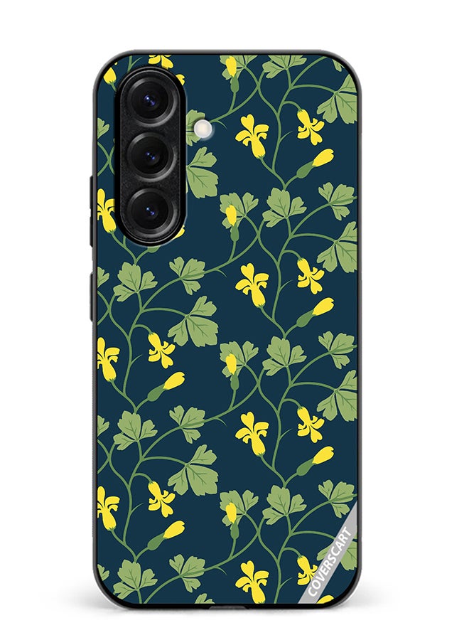 VR CREATIVE Protective Case Cover For Samsung Galaxy S25 Flower Design Multicolour