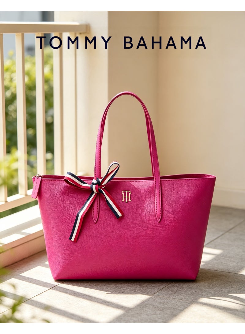 TOMMY BAHAMA Sport Luxury Designer Tote Bag for Women, Large Capacity Lightweight Wear-resistant Recycled Nylon Material Shoulder Handbag Crossbody Purse Daily Use Commute Travel Gym Dubai UAE Fashion Limited Edition Duty-free Souvenir Bag Perfect Gift for Mom Best Gift for Women - Image 1