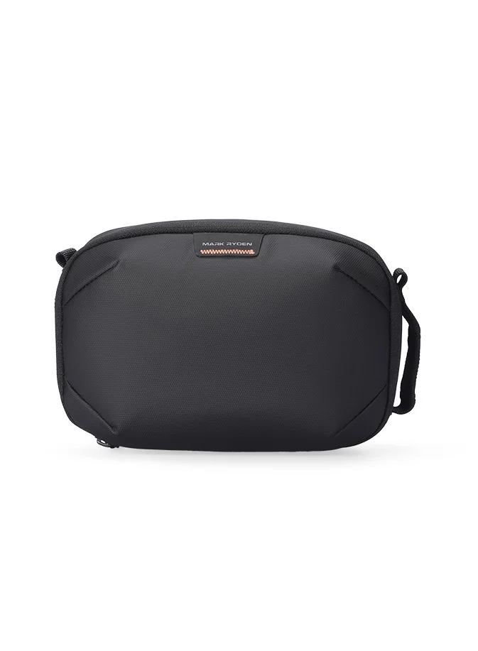 MARK RYDEN "MARK RYDEN 403 Crossbody &amp; Handbag Black - Lightweight, Detachable Shoulder Strap, Multi-Compartment Organizer for Travel