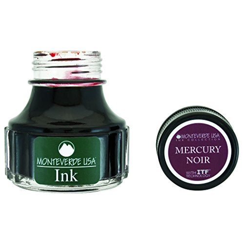 MONTEVERDE Bottle Ink, 90ml, Mercury-Noir (G308MN) - Image 2