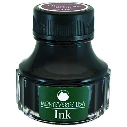 MONTEVERDE Bottle Ink, 90ml, Mercury-Noir (G308MN) - Image 1